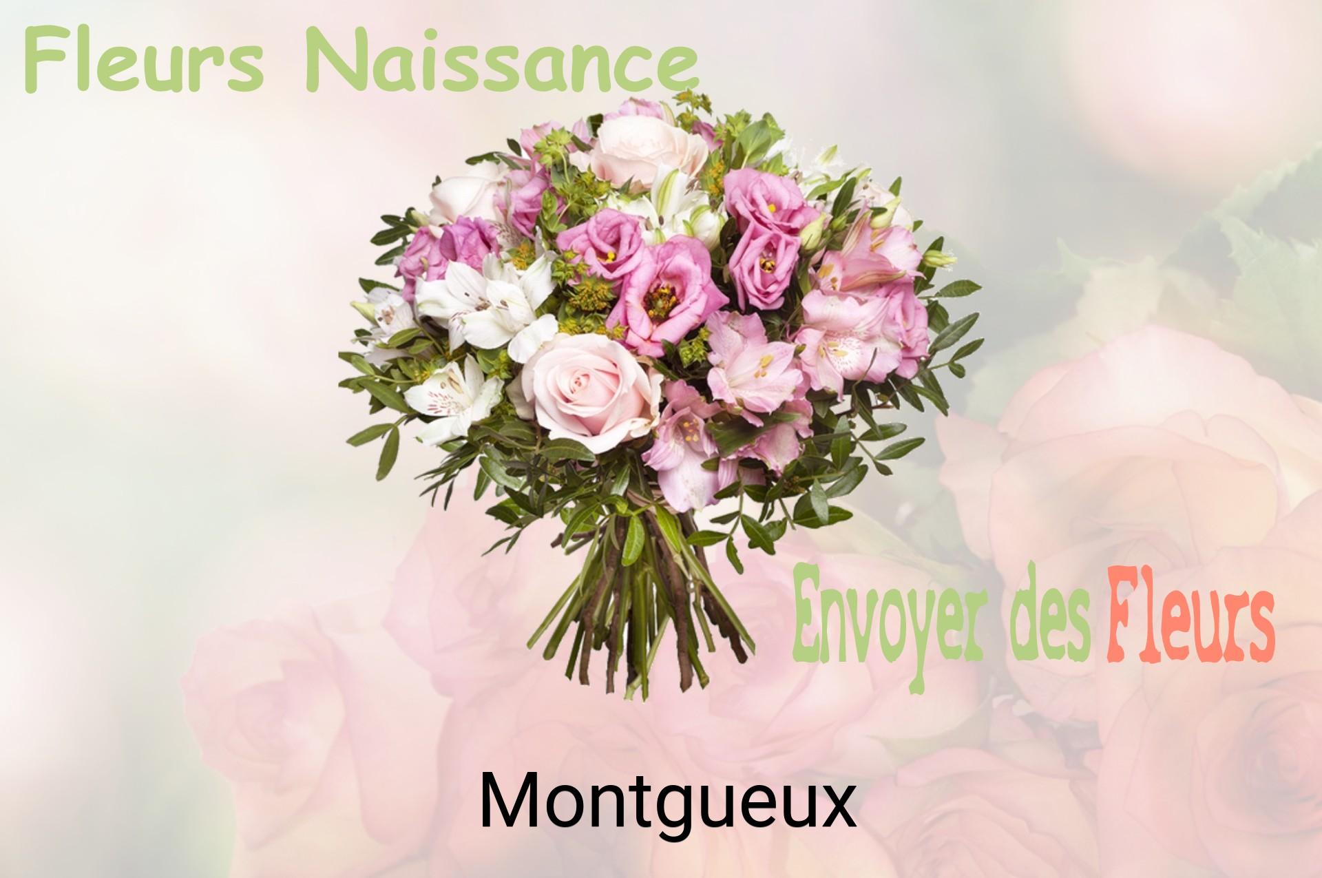 Bouquet de fleurs de naissance livré à Montgueux